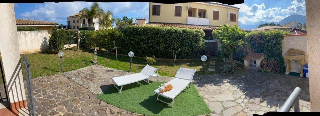 Villa Cavalluccio Marino Con Piscina Idromassaggio Carini Buitenkant foto